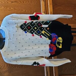 FETAGETTI Festive Christmas Tree Sweater - M